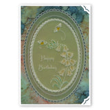 Linda's Bumble Bees <br/>A5 Square Groovi Plate