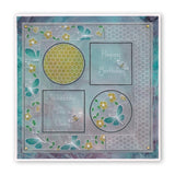 Linda's Bumble Bees <br/>A5 Square Groovi Plate