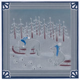 Linda's Penguins, Seals & Polar Bears Trio <br/>A5 Square Groovi Plate Set