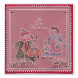 Linda's Build a Snowbaby <br/>A5 Square Groovi Plate