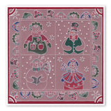 Linda's Build a Snowbaby <br/>A5 Square Groovi Plate