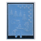 Linda's Polar Bears <br/>A5 Square Groovi Plate