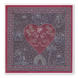 Linda's Seals <br/>A5 Square Groovi Plate
