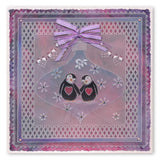 Linda's Penguins <br/>A5 Square Groovi Plate