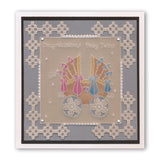 Linda's Congratulations <br/>A5 Square Groovi Plate