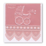 Linda's Congratulations <br/>A5 Square Groovi Plate
