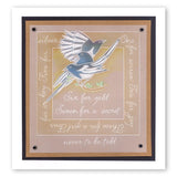 Magpies <br/>A6 Square Groovi Baby Plate Set