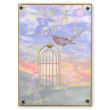 Magpies <br/>A6 Square Groovi Baby Plate Set