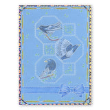 Magpies <br/>A6 Square Groovi Baby Plate Set