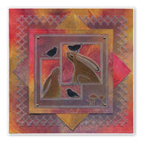 Hare in the Glade <br/>A5 Square Groovi Plate