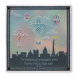 Landscapes & Skylines <br/>A4 Square Groovi Plate <br/>(Set GRO-LA-40669-15)
