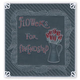 My Art Word Chain & Arrows <br/>Groovi Border Plate <br/>(Set GRO-WO-40576-XX)