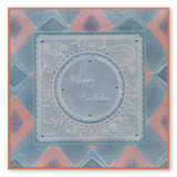 Nested Scallops Squares <br>A5 Square Groovi Plate