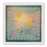 Nested Scallops Squares <br>A5 Square Groovi Plate