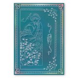 Nested Scallops Rectangles <br/>A5 Groovi Plate