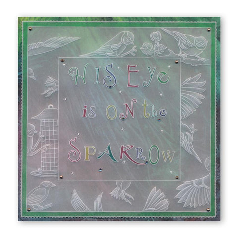 Nested Squares Extension & Alphabet Frame <br/>A4 Square Groovi Plate