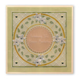 Nested Circles & Frilly Frames <br/>A4 Square Groovi Plate