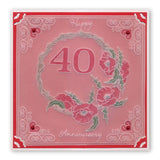 Open Number Five <br/>A6 Square Groovi Baby Plate <br/>(Set GRO-WO-40496-XX)
