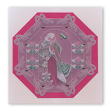 Octagon Extension & Art Deco Alphabet <br/>A4 Square Groovi Plate