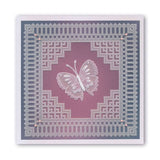 Buckingham Palace Lace Corner Duet <br/>A5 Square Groovi Piercing Grid