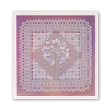 Palaces Lace Corner Duet Collection <br/>A5 Square Groovi Piercing Grid Set