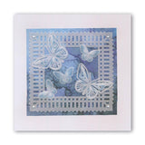 Buckingham Palace Lace Corner Duet <br/>A5 Square Groovi Piercing Grid