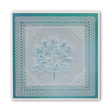 St. James's Palace Lace Corner Duet <br/>A5 Square Groovi Piercing Grid