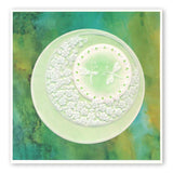 Nested Circles Picot Cut <br/>A4 Square Groovi Plate