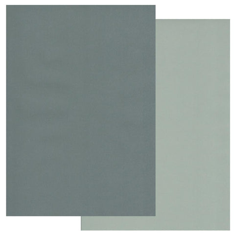 Pine Needles & Sage Green x10 <br/>Groovi Two Tone Parchment Paper A4
