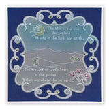 The Kiss of the Sun <br/>A5 Groovi Plate <br/>(Set GRO-WO-40541-04)