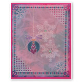 Large Snowflakes <br/>A5 Square Groovi Piercing Grid