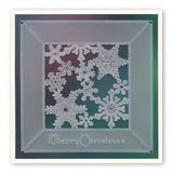 Small Snowflakes <br/>A5 Square Groovi Piercing Grid