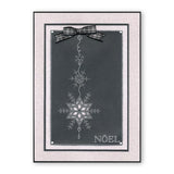 Large Snowflakes Duet <br/>A5 Square Groovi Plate & Grid Set