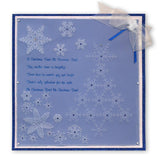 Large Snowflakes Duet <br/>A5 Square Groovi Plate & Grid Set