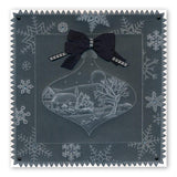 Large Snowflakes Duet <br/>A5 Square Groovi Plate & Grid Set
