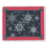 Large Snowflakes <br/>A5 Square Groovi Piercing Grid