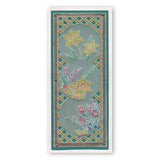 Spring Bouquet <br/>A5 Square Groovi Plate <br/>(Set GRO-FL-40935-03)