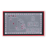 Suits of Cards <br/>A6 Square Groovi Baby Plate Set