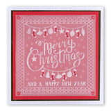 Ribbon Sentiments <br/>A5 Square Groovi Plate Set