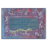 Never Forget <br/>A5 Groovi Plate <br/>(Set GRO-WO-40551-04)