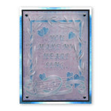 Never Forget <br/>A5 Groovi Plate <br/>(Set GRO-WO-40551-04)