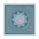 Tina's Henna Corners 1 <br/>A4 Square Groovi Plate