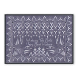 Tina's Henna Corners 1 <br/>A4 Square Groovi Plate