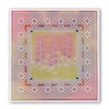 Tina's Meadow Flowers <br/>A6 Square Groovi Baby Plate