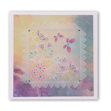 Tina's Floral Petites Collection <br/>A6 Square Groovi Baby Plates & Spacers Set