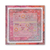 Tina's Floral Petites Collection <br/>A6 Square Groovi Baby Plates & Spacers Set