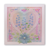 Tina's Floral Petites Collection <br/>A6 Square Groovi Baby Plates & Spacers Set