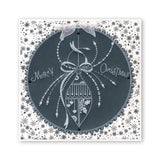 Tina's Christmas Baubles <br/>A4 Square Groovi Plate