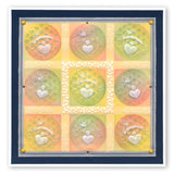 Tina's Christmas Corners 3 <br/>A4 Square Groovi Plate