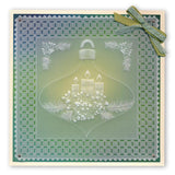 Tina's Christmas Corners 3 <br/>A4 Square Groovi Plate